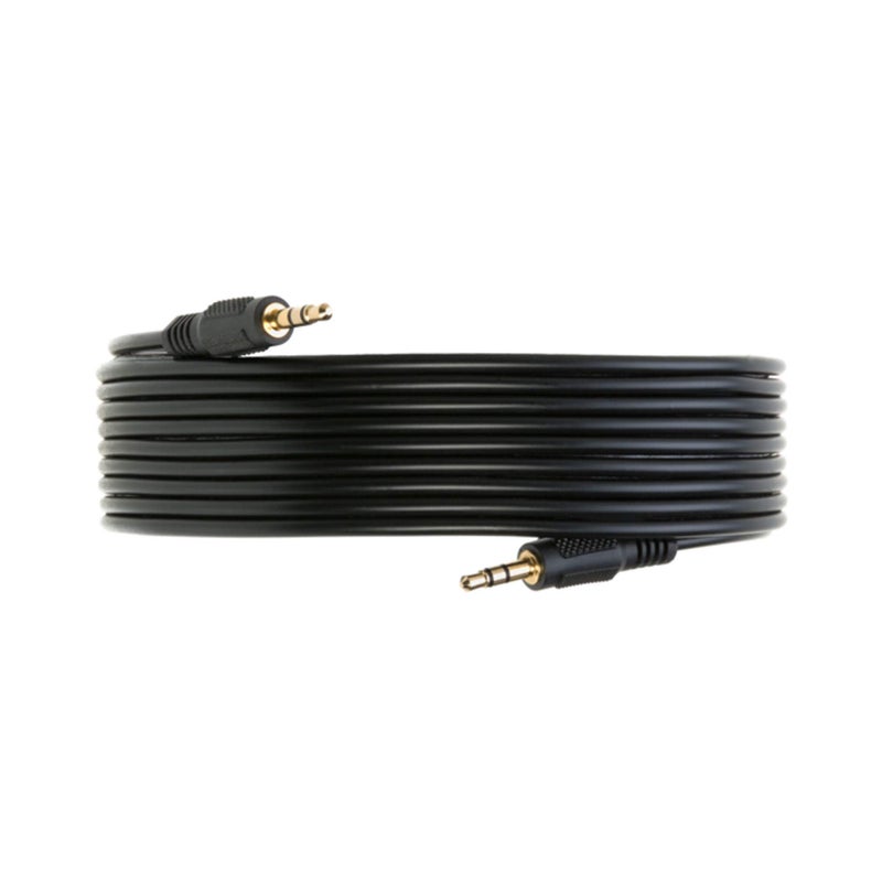 WireZee 3.5mm Audio 12FT Cable Male to Male - AUX Cord for Car, Phone, Headphones, Speakers, Home Stereo - 3.5mm Jack to Jack Auxiliary Cable - Durable & Tangle-Free - Image 2